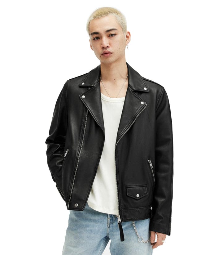 Edgy & Elegant Plus Size Leather Biker Jacket for Women